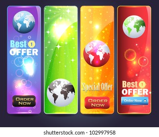 Banner Template Vector Design