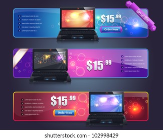 Banner Template Vector Design