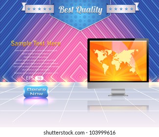 Banner Template Vector Design