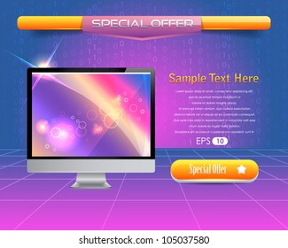Banner Template Vector Design