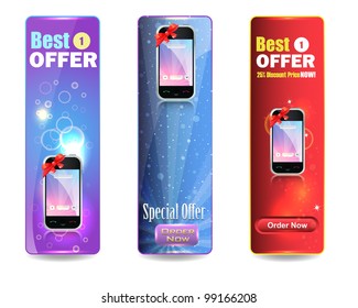 Banner Template Vector Design Smart Phone
