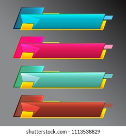 banner template Vector illustration