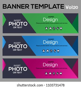  banner Template for web design and Business Disign.