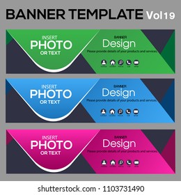  banner Template for web design and Business Disign.