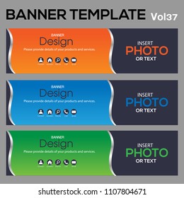  banner Template for web design and Business.