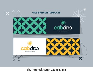 Banner template for websites and social media