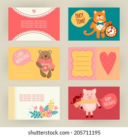 Banner templates. Greeting cards or invitations. Business cards.