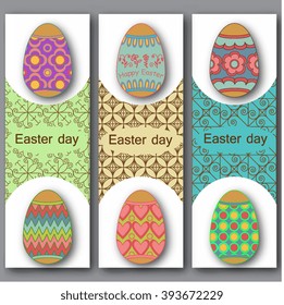 Banner templates. Happy Easter!