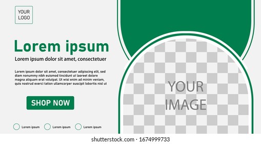 Banner templates for sales, product promotions, services or other business fields.