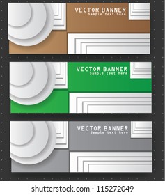 Banner for text,Vector