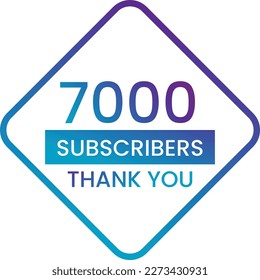 Banner thank you 7000 subscribers