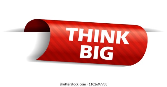 banner think big