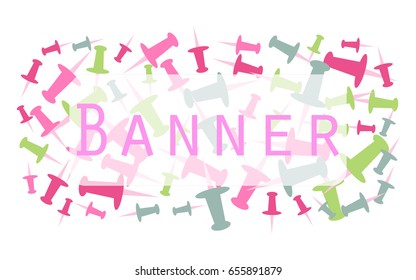 banner thumbtack