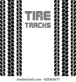 Banner tire tracks.