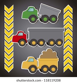  banner and  transportation trucks
