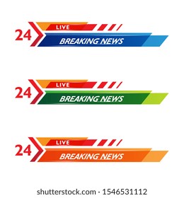 Banner TV vector icon illustration design template