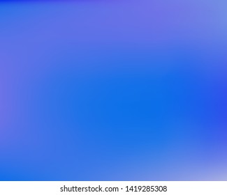 Banner from various elements of the environment. EPS. Vector illustration space. Interesting splash and spreading spot. Blue gradient various elements that form multicolored blurred graphics.