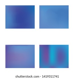 Banner from various elements of the environment. EPS. Vector illustration flyer. Nice splash and spreading spot. Blue flashy, polyvariant, cool, color pattern.