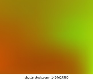 Banner from various elements of the environment. EPS. Vector illustration flyer. Juicy splash and spreading spot. Green gradient various elements that form multicolored blurred graphics.