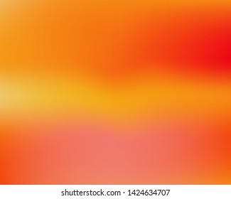 Banner from various elements of the environment. Random splash and spreading spot. EPS. Vector illustration design. Red gradient various elements that form multicolored blurred graphics.