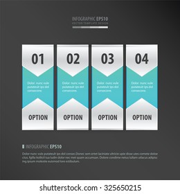 banner vector design   neon blue