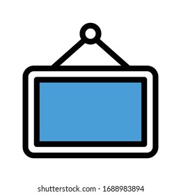 icono de color plano vectorial banner 