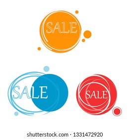 Banner. Vector graphics. Big discount