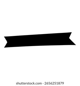 Banner vector icon set. Birthday Banner illustration sign collection. Ribbon Banner symbol or logo.