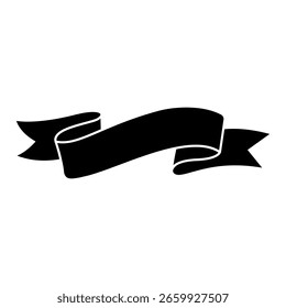 Banner vector icon set. Birthday Banner illustration sign collection. Ribbon Banner symbol or logo.