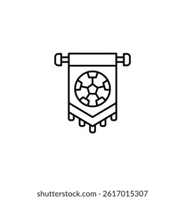 Banner vector line icon icons design