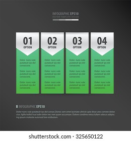 banner vector   neon green