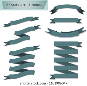 BANNER VECTOR RIBBON