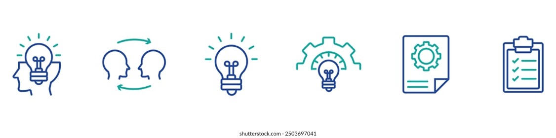 banner web icon vector illustration for business philosophy and corporate strategy concept of continuous improvement with quality, advancement, continuous, success and implementation icon