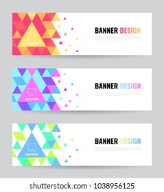 Banner web template. Vector eps 10