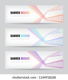 Banner web template. Vector eps 10