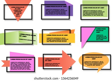 banner website design template.
