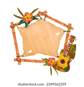 Banner for welcome to exotic countries, tropical paradises, beaches and sea resorts.