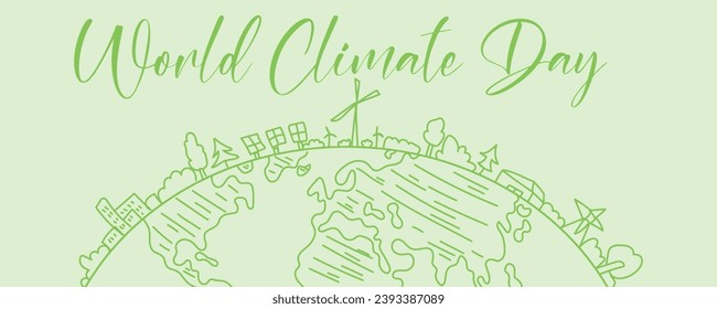 Banner for World Climate Day