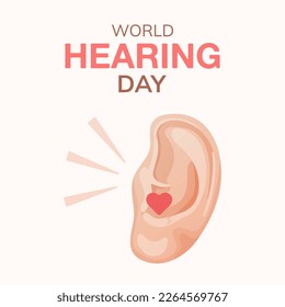 Cartel del día de la audiencia mundial