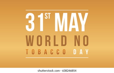 Banner of world no tobacco day collection