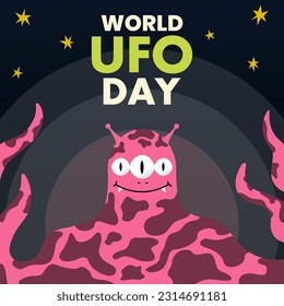 Banner for World UFO Day