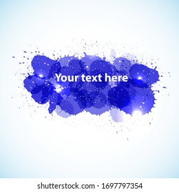 Banner für Ihren Text mit dunkelblauem Hintergrund 
Blöcke