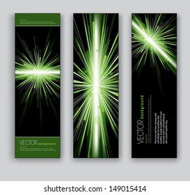 Banners. Abstract Designs. Eps10.