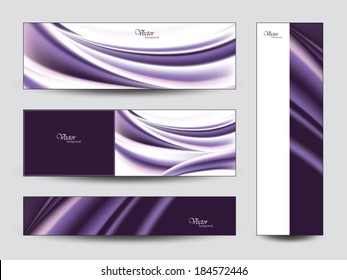 Banners. Abstract Vector Designs. Eps10.