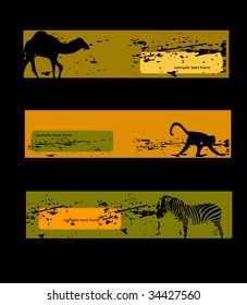 banners with animals