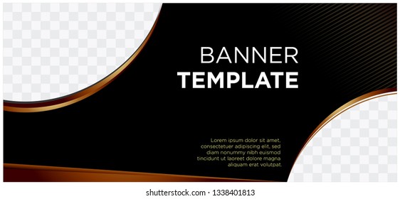 banners black and gold header website company commercial landscape-01
