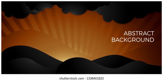banners black and gold header website company commercial landscape-02