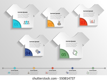 Banners for Business.  T-shirt design element. 