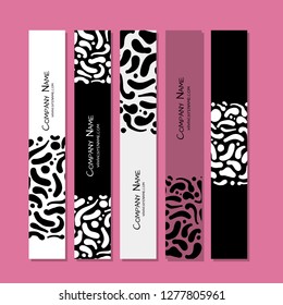 Banners design, abstract liguid background