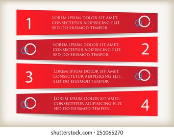 Banners design template.Abstract vector banners.